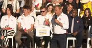 Tusk ostrzega przed Konfederacją: Popierają przemoc wobec dzieci, po wyborach wejdą w koalicję z PiS i wyprowadzą Polskę z UE