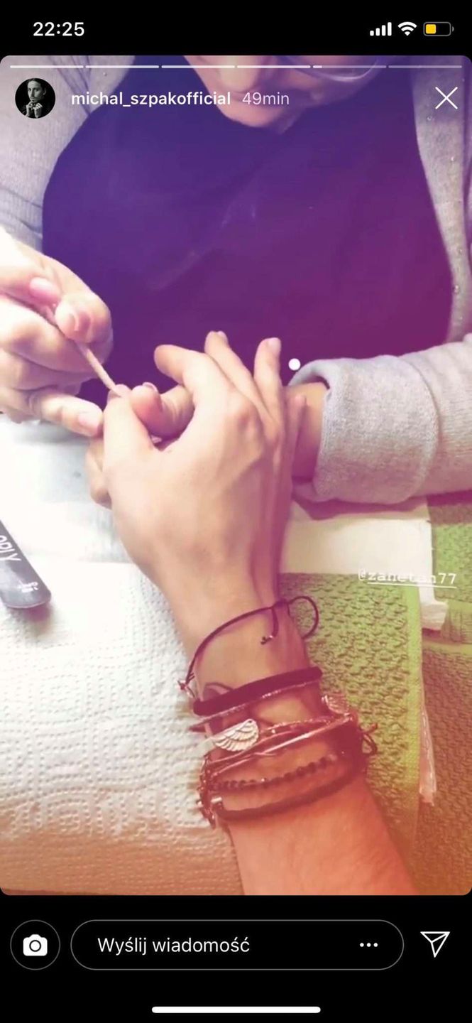 Michał Szpak bez manicure