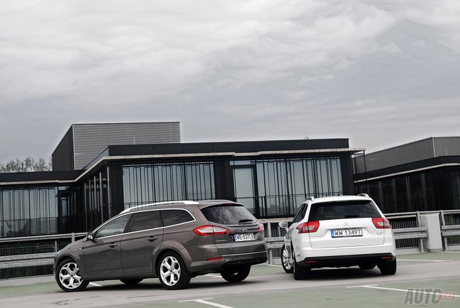 Citroen C5 Tourer vs. Ford Mondeo Kombi