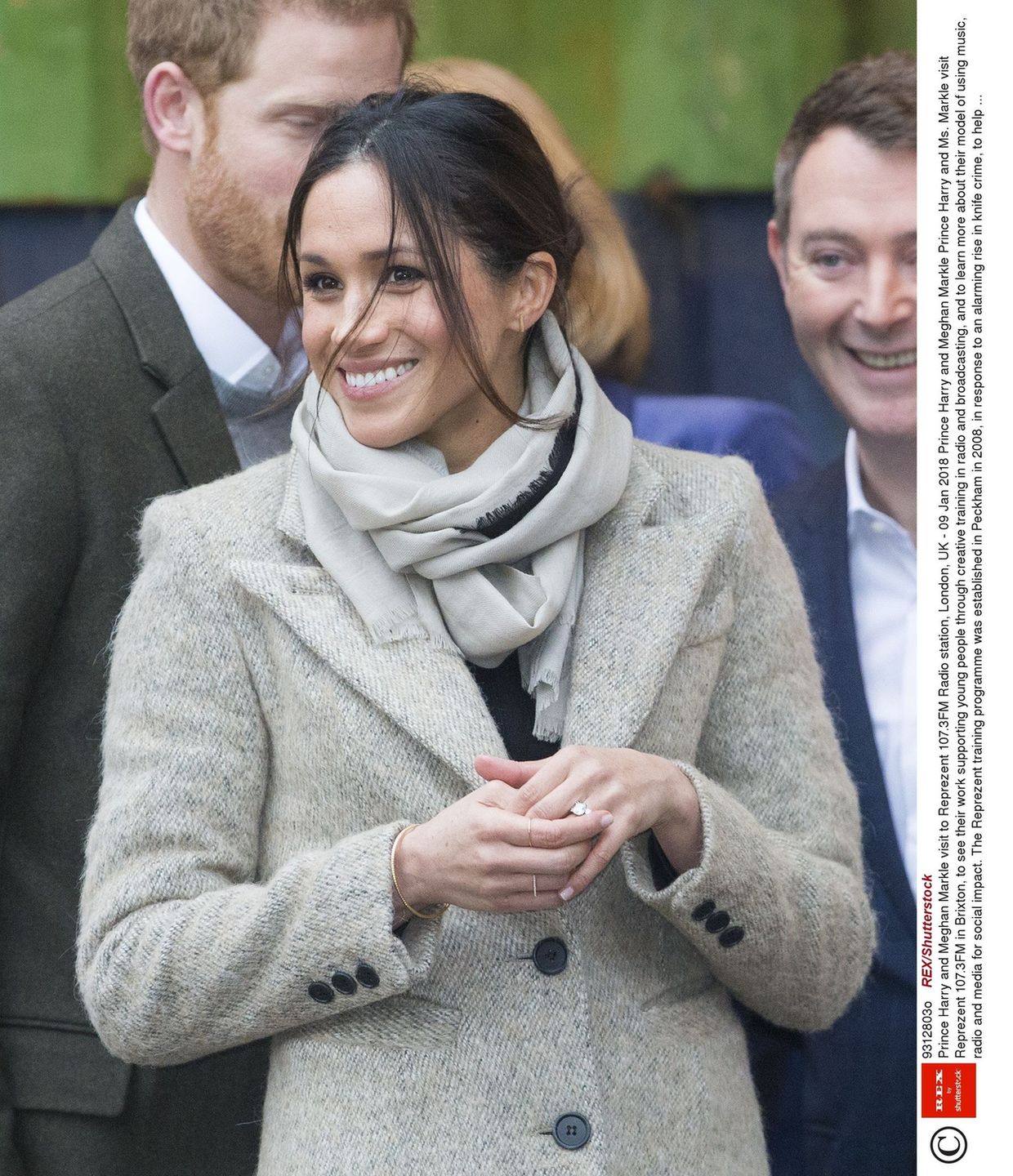 Książę Harry i Meghan Markle z wizytą w młodzieżowym radiu