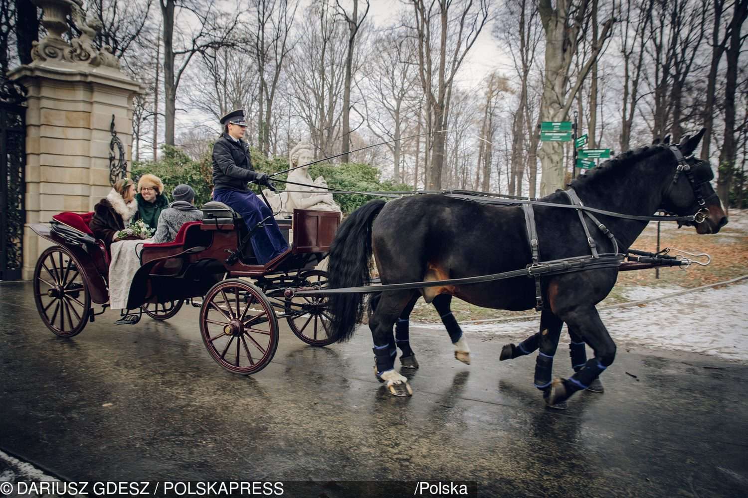 Caroline Alexandra von Hochberg i Jasper Shulz wzięli ślub na zamku Książ