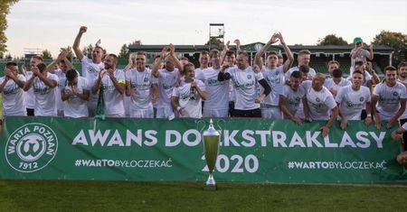 Warta Poznań w barażowym finale Fortuna 1 Ligi pokonała Radomiaka Radom 2:0 i wywalczyła awans do PKO BP Ekstraklasy