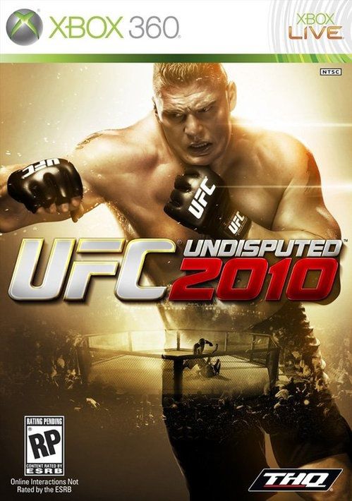 Brock Lesnar na okładce UFC Undisputed 2010