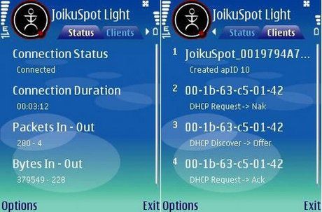 JoikuSpot zmienia telefon w hotspot 1