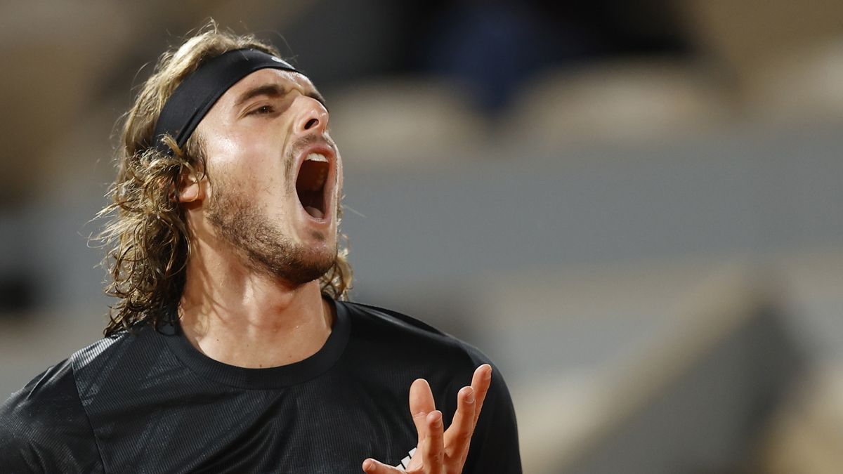 Zdjęcie okładkowe artykułu: PAP/EPA / IAN LANGSDON / Na zdjęciu: Stefanos Tsitsipas