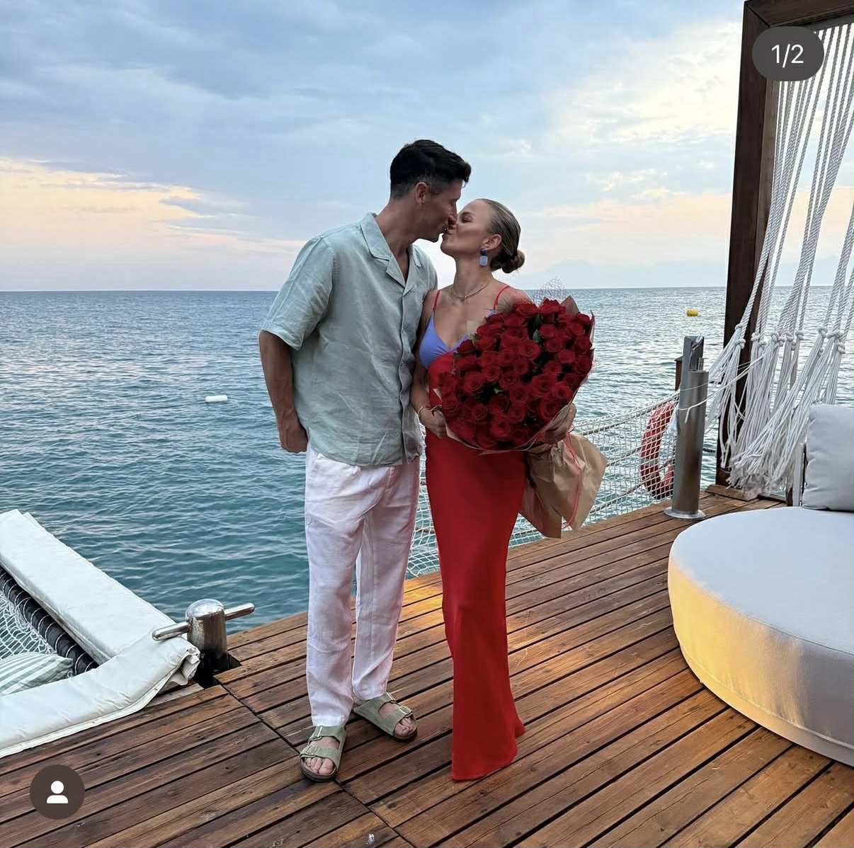 Anna i Robert Lewandowscy