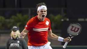 Puchar Davisa: Pospisil wygrał decydującą grę, Kanada wyeliminowała Japonię