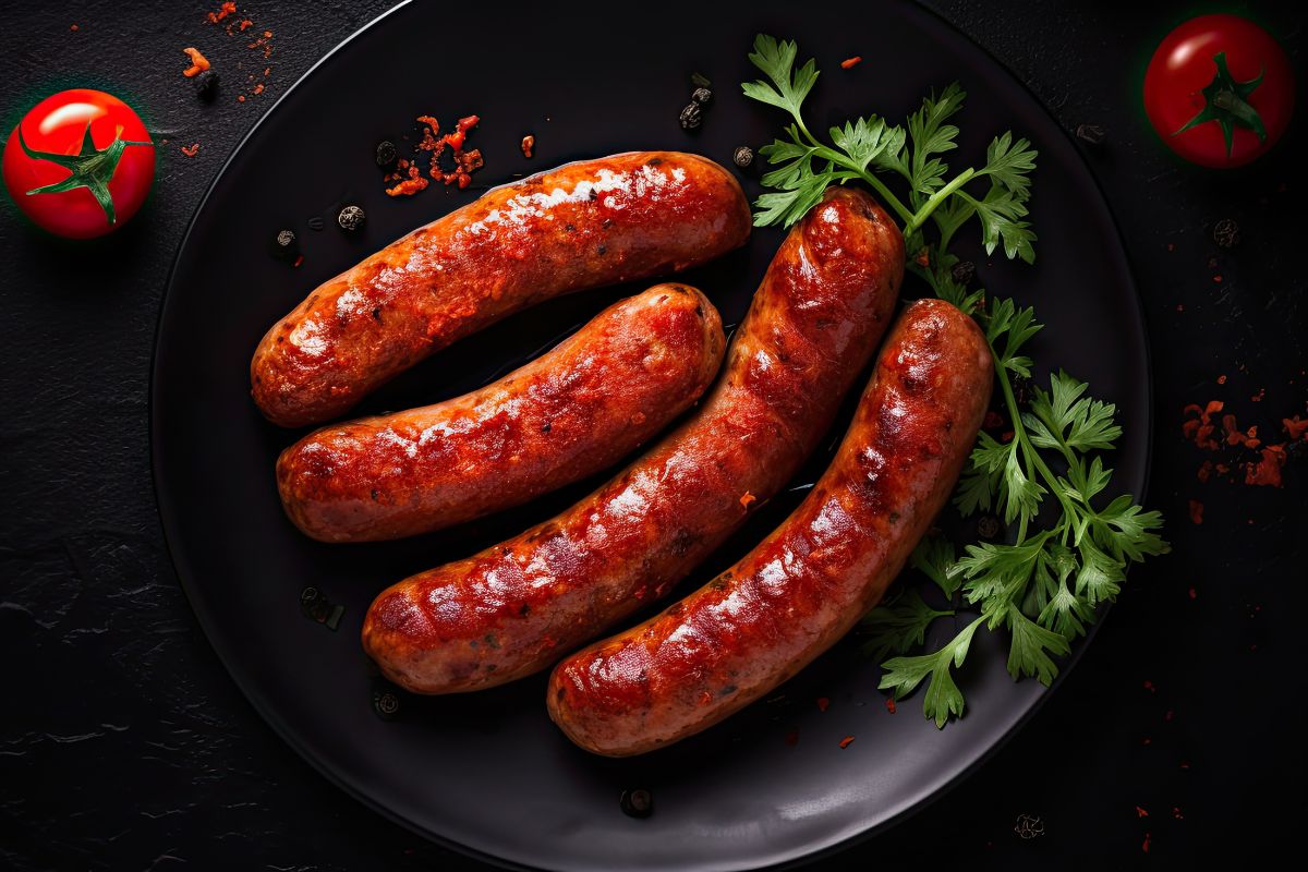 What do you say to a sausage-based dinner?