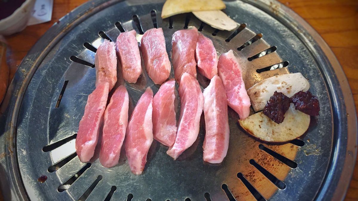 Surowe podgardle wieprzowe