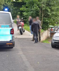 Wypadek motocyklisty w Dziećmorowicach. 35-latek w szpitalu