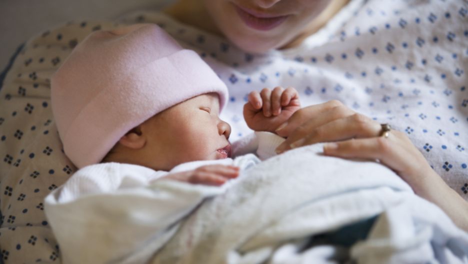USA, Utah, Salt Lake City, Portrait of newborn girl (0-1months) with mother
Tetra Images - Mike Kemp
0-1 months, 25-29 years, baby clothing, baby girl, baby girls, beginning, birth, born, cap, caucasian ethnicity, childbirth, close-up, cute, daughter, day, delivery, eyes closed, family with one child, fragility, horizontal, hospital, indoors, innocence, life, love, lying on back, mother, new life, newborn, newness, one parent, portrait, salt lake city, sleeping, touching, two generation family, two people, usa, utah, waist up, young adult, young women, baby