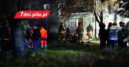 Tragiczny pożar przy ul. Bydgoskiej w Pile