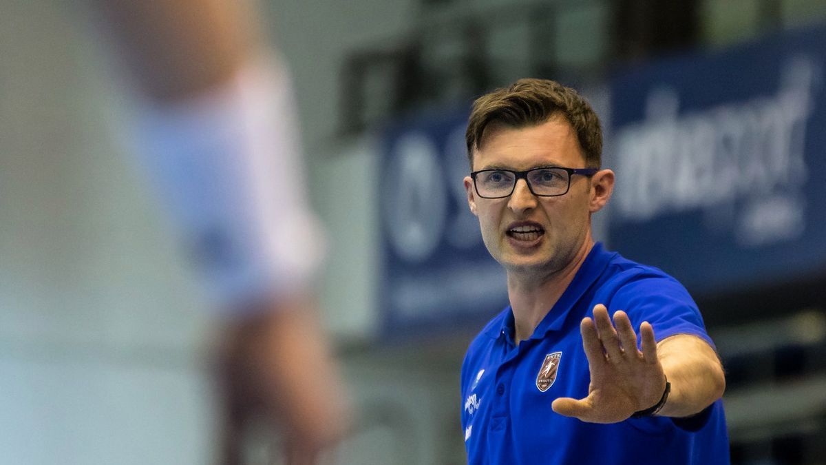 WP SportoweFakty / Michał Dominik / Na zdjęciu: Maciej Mroczkowski, trener MMTS-u Kwidzyn