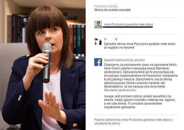 Piotrowska zgłasza skandaliczne strony o Przybylskiej: "Facebooku, JESTEŚ Z DUPY!!"