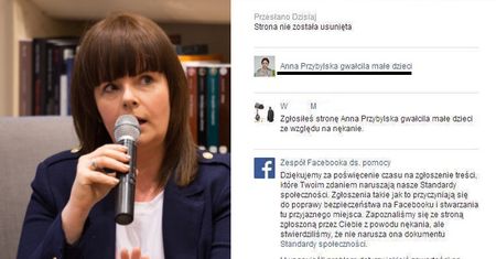 Piotrowska zgłasza skandaliczne strony o Przybylskiej: "Facebooku, JESTEŚ Z DUPY!!"