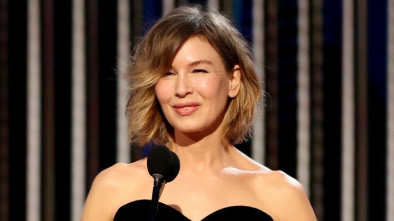 Renee Zellweger na ceremonii rozdania Złotych Globów