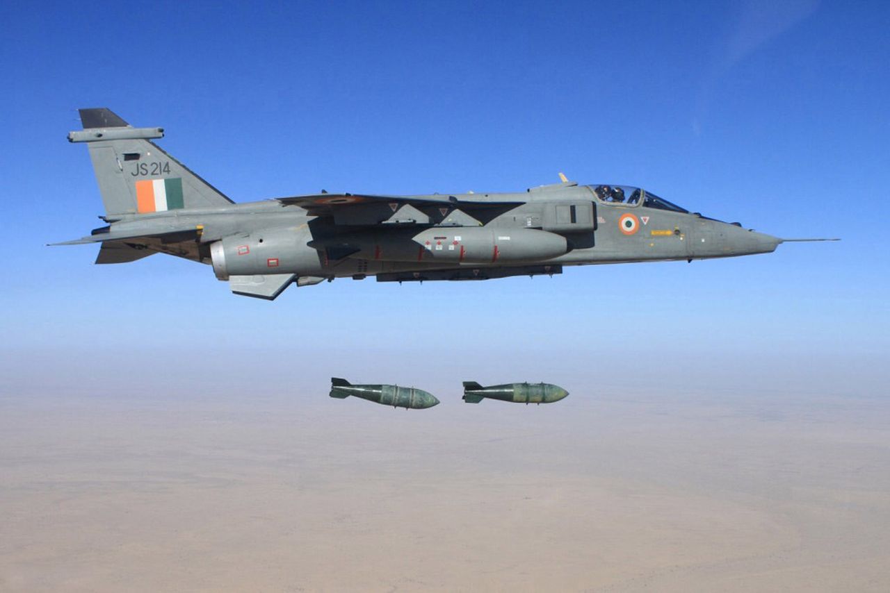 Indisches Flugzeug SEPECAT Jaguar