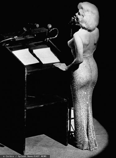 Marilyn Monroe - śpiewa dla prezydenta Kennedy'ego rok 1962