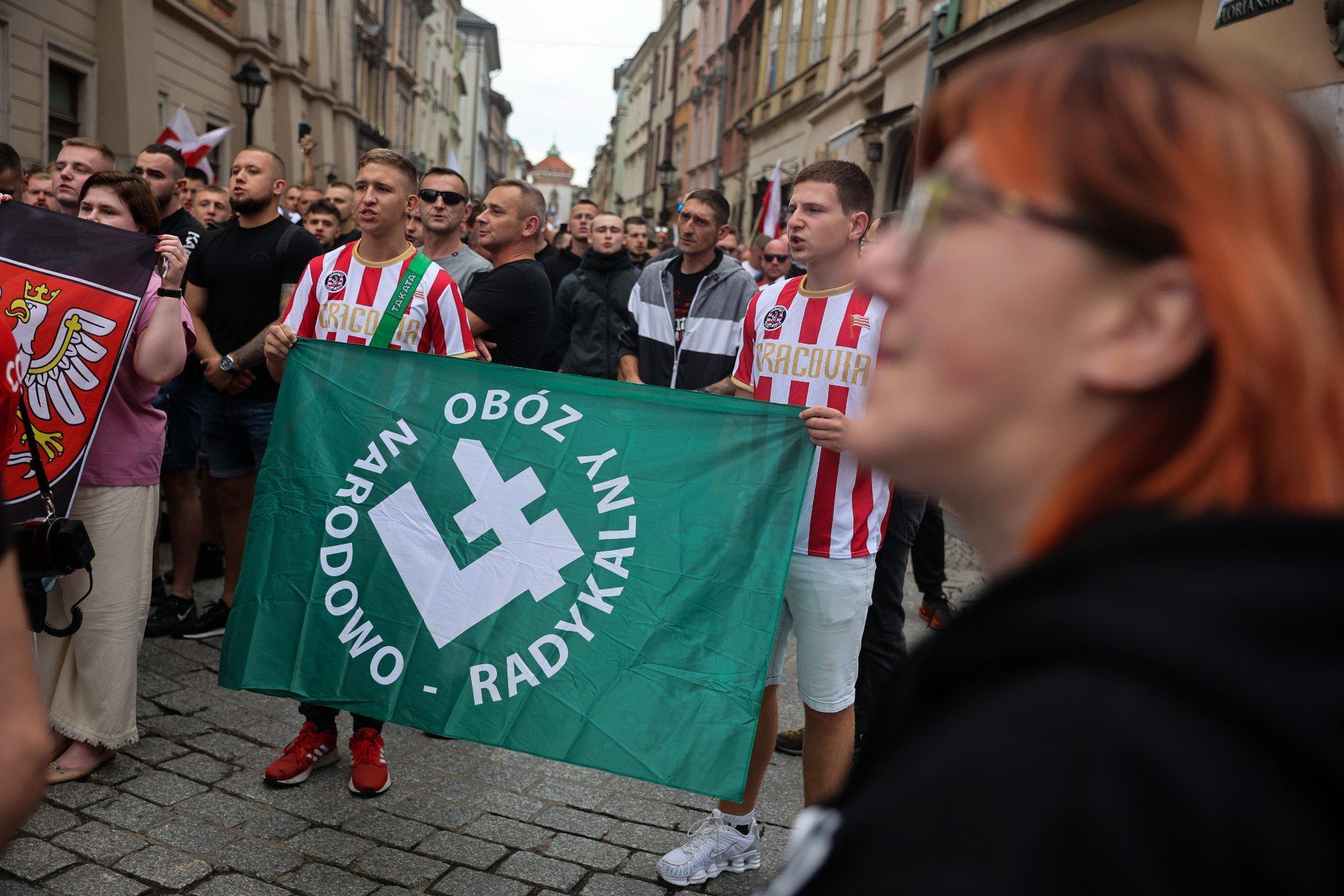 Marsz kibiców Cracovii i Hutnika przeciwko nielegalnej imigracji