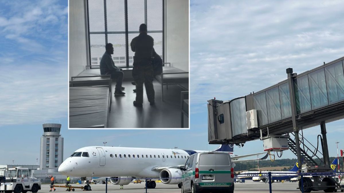 Mężczyzn zatrzymano na krakowskich Balicach