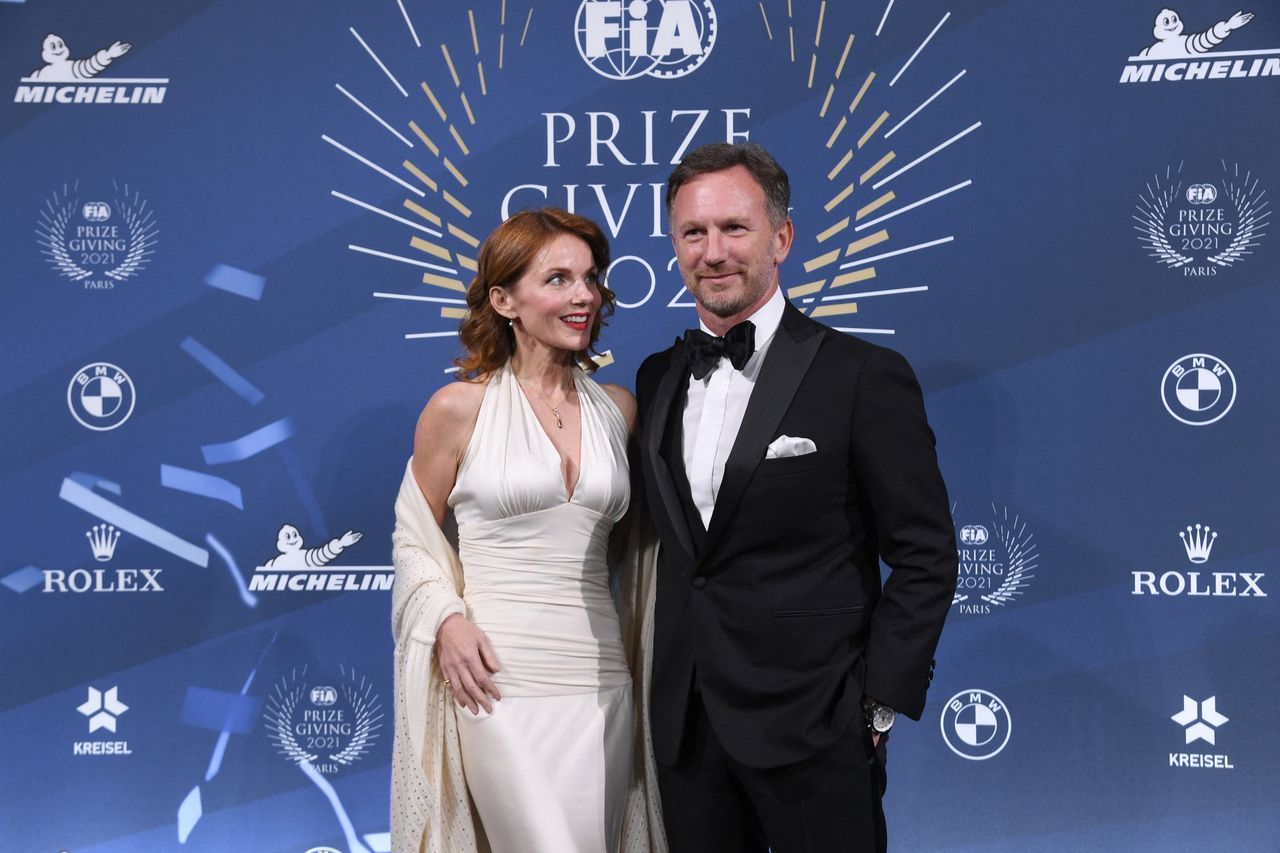 Geri Horner i Christian Horner | fot. ONS