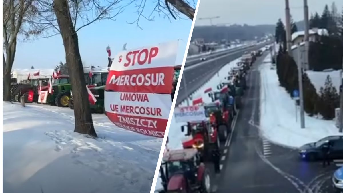 Protest rolników w Warszawie