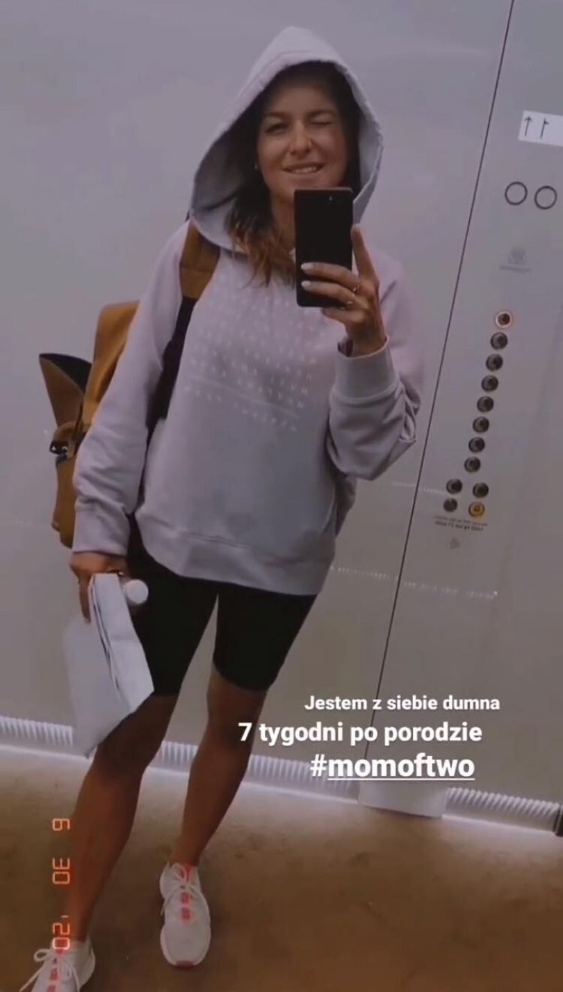 Anna Lewandowska dumna z powrotu do intensywnych treningów