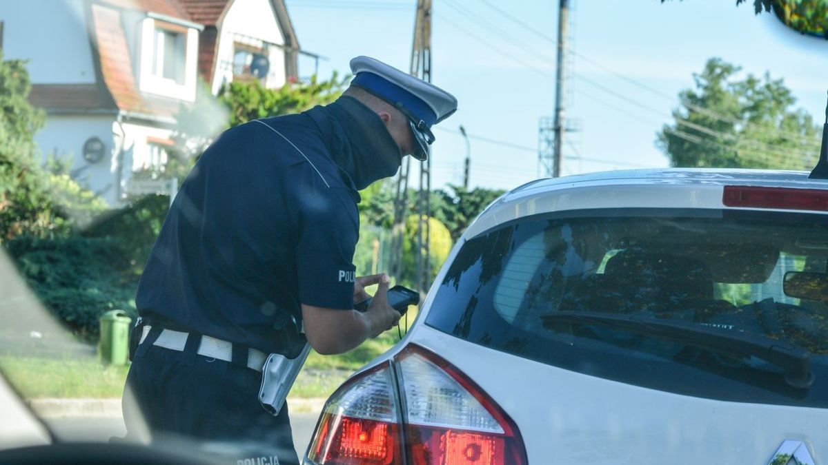 Kontrola drogowa (fot. Lubuska Policja)