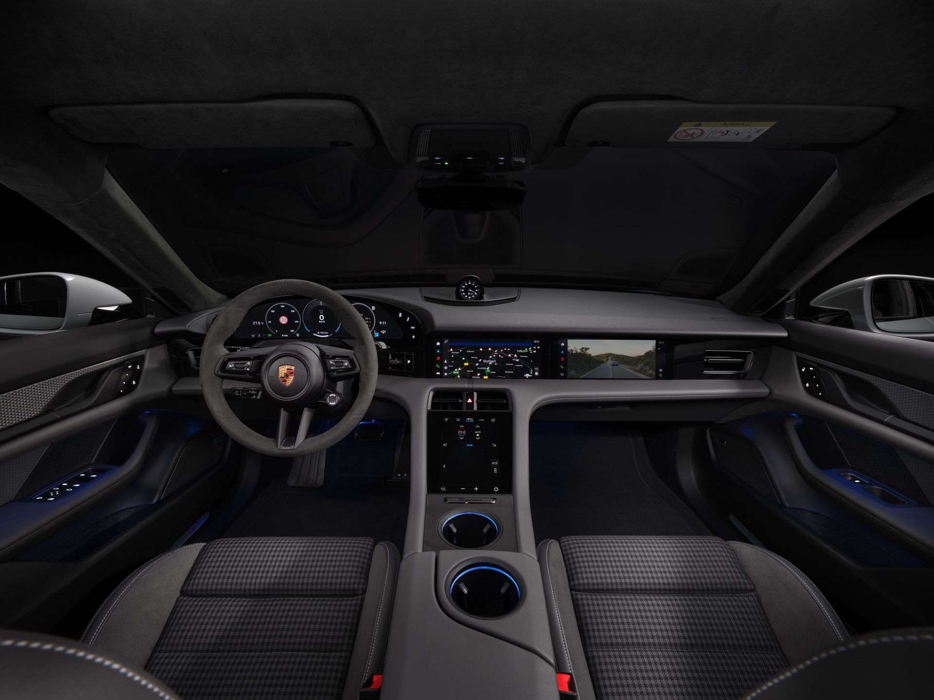 Porsche Taycan face lifting (2024)