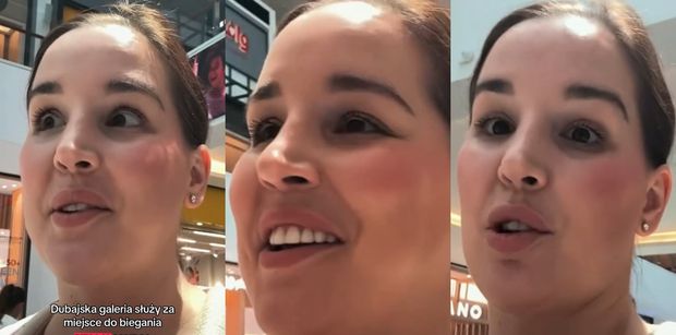 Cudowne wieści prosto z Dubaju. Zachwycona Lil Masti odnotowała, że MOŻNA BIEGAĆ w galerii handlowej: "Robią sobie takie maratony"
