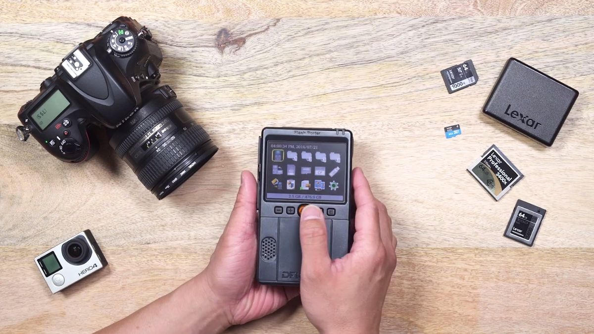 Flash Porter - plenerowy sprzęt do archiwizacji zdjęć 1