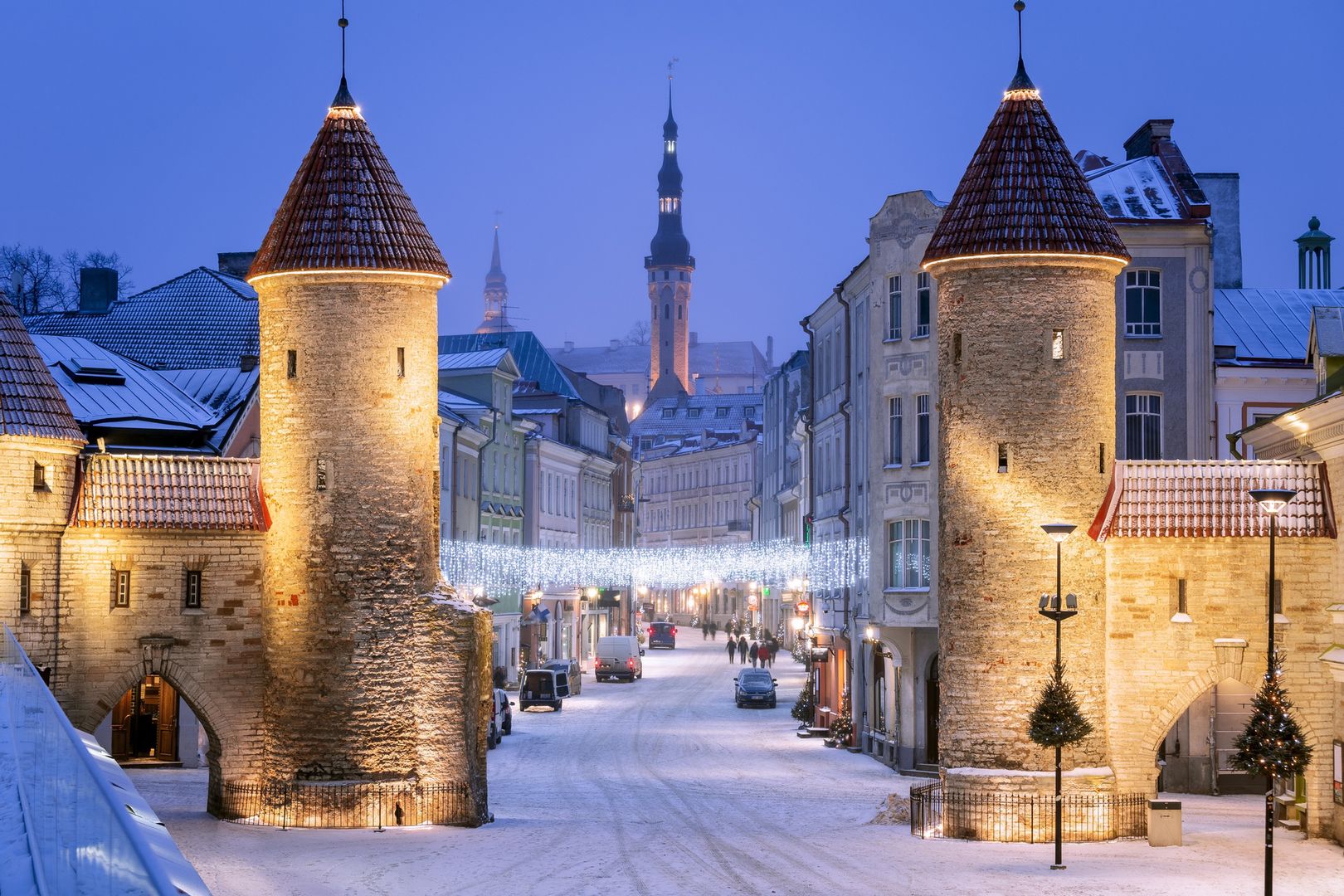 Tallin zimową porą