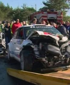 Poważny wypadek Roberta Kubicy