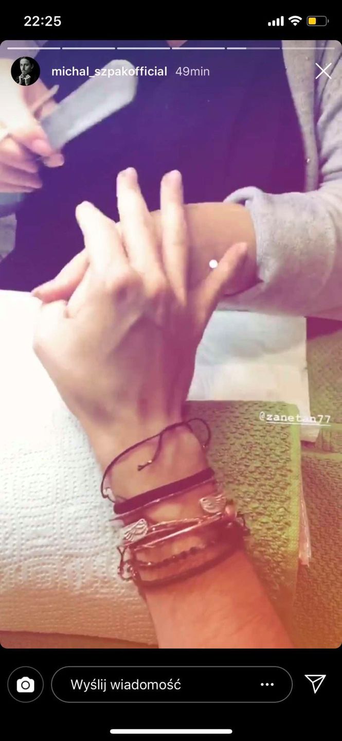 Michał Szpak bez pomalowanych paznokci