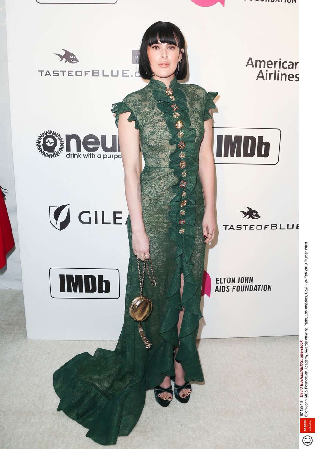 Rumer Willis - after party Eltona Johna, Oscary 2019