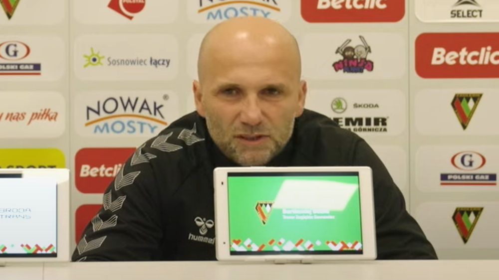 YouTube / Zagłębie Sosnowiec / Na zdjęciu: Bartłomiej Bobla