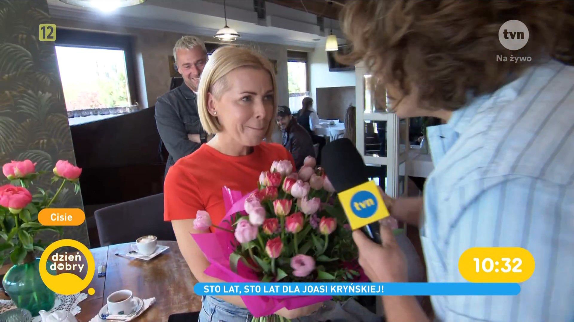 Kadr z programu "Dzień Dobry TVN"
