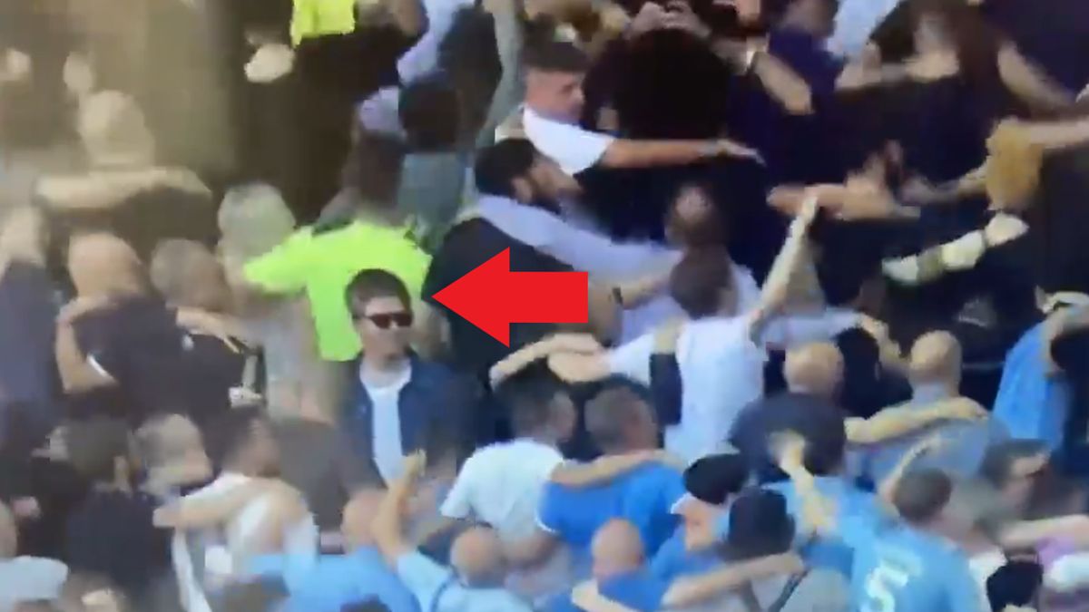 Noel Gallagher nie dołączył do kibiców City robiących "Poznan". 