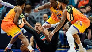 Sochan znów poza składem. Porażka Spurs