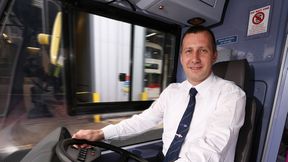 Adam Książek najlepszym kierowcą autobusu w Wielkiej Brytanii. "Warto być na bieżąco z przepisami"