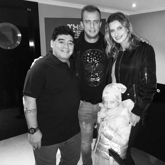 Dominika Grosicka opłakuje śmierć Diego Maradony