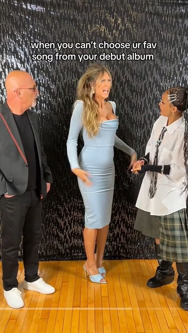 Sara James nagrała tiktoka z Heidi Klum