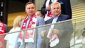 Prezydenci Polski, Anna Lewandowska z Klarą. Zobacz VIP-ów i celebrytów na meczu z Litwą (galeria)