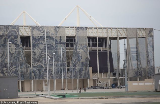 Olympic Aquatic Center straszy zamiast cieszyć / fot. Silvia Izquierdo