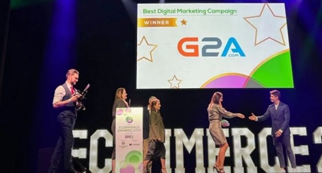 G2A.COM nagrodzony na eCommerce Awards 2024 w Londynie