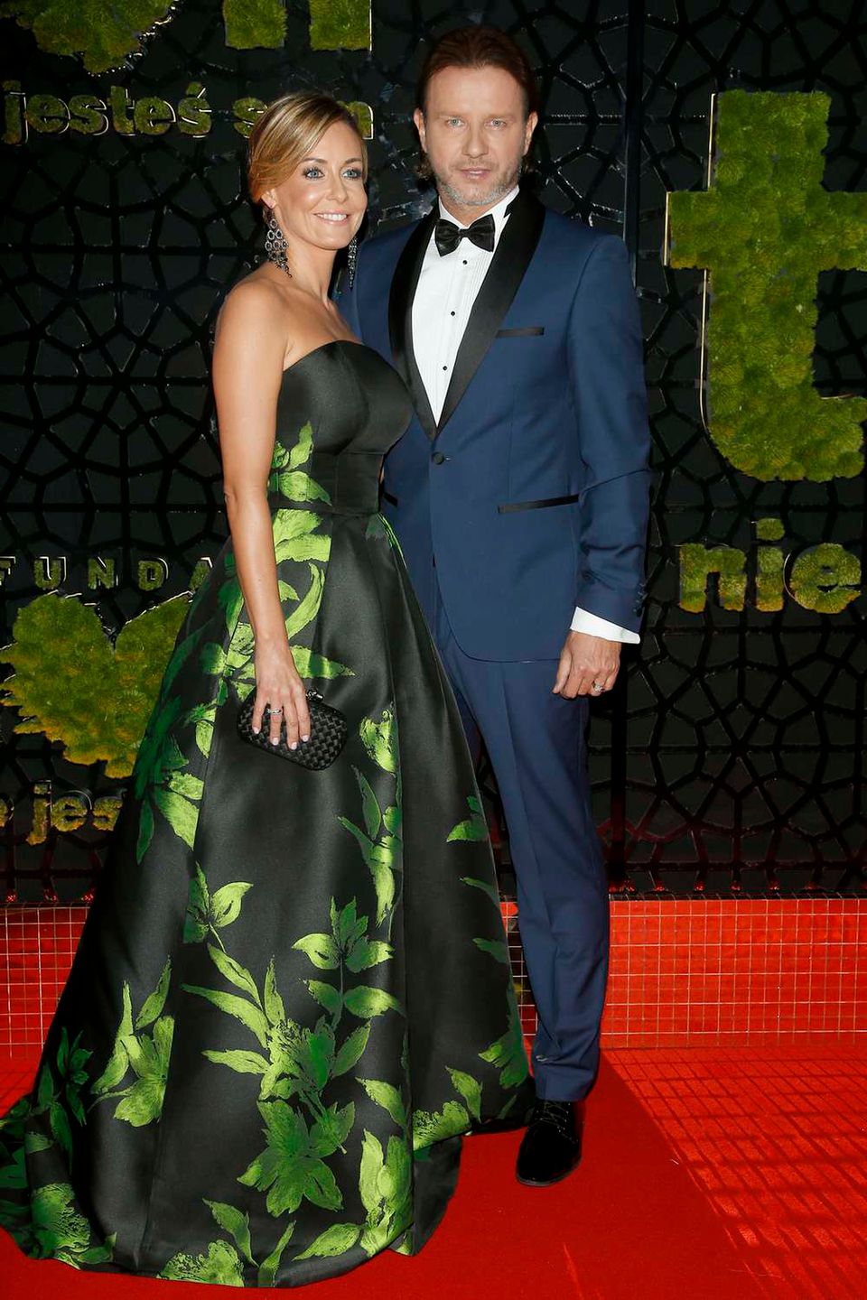 Małgorzata Rozenek i Radosław Majdan - Bal fundacji TVN Nie Jesteś Sam 2015