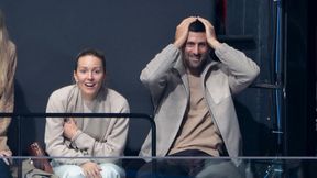 Djoković na trybunach. Kamera nagrała, jak się zachowywał