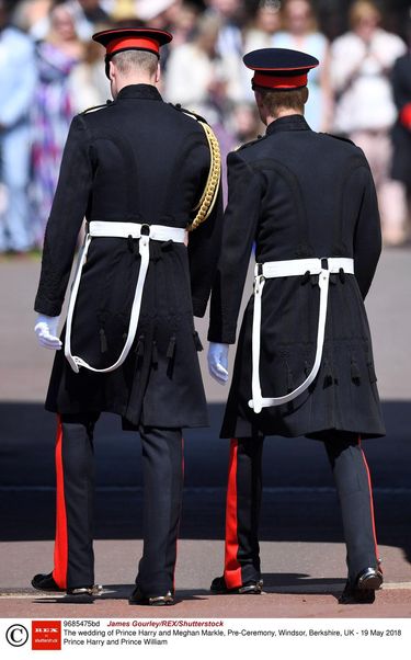Książę Harry i książę William (ślub księcia Harry'ego i Meghan Markle)
