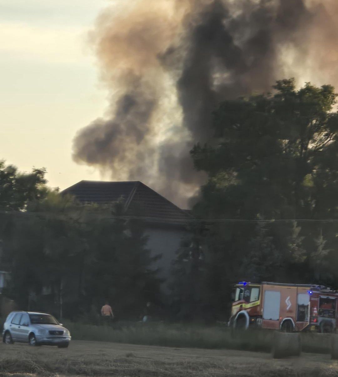 Pożar rozprzestrzenił się błyskawicznie