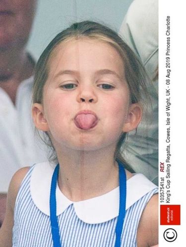 Księżniczka Charlotte pokazała język podczas królewskich regat w 2019 roku
